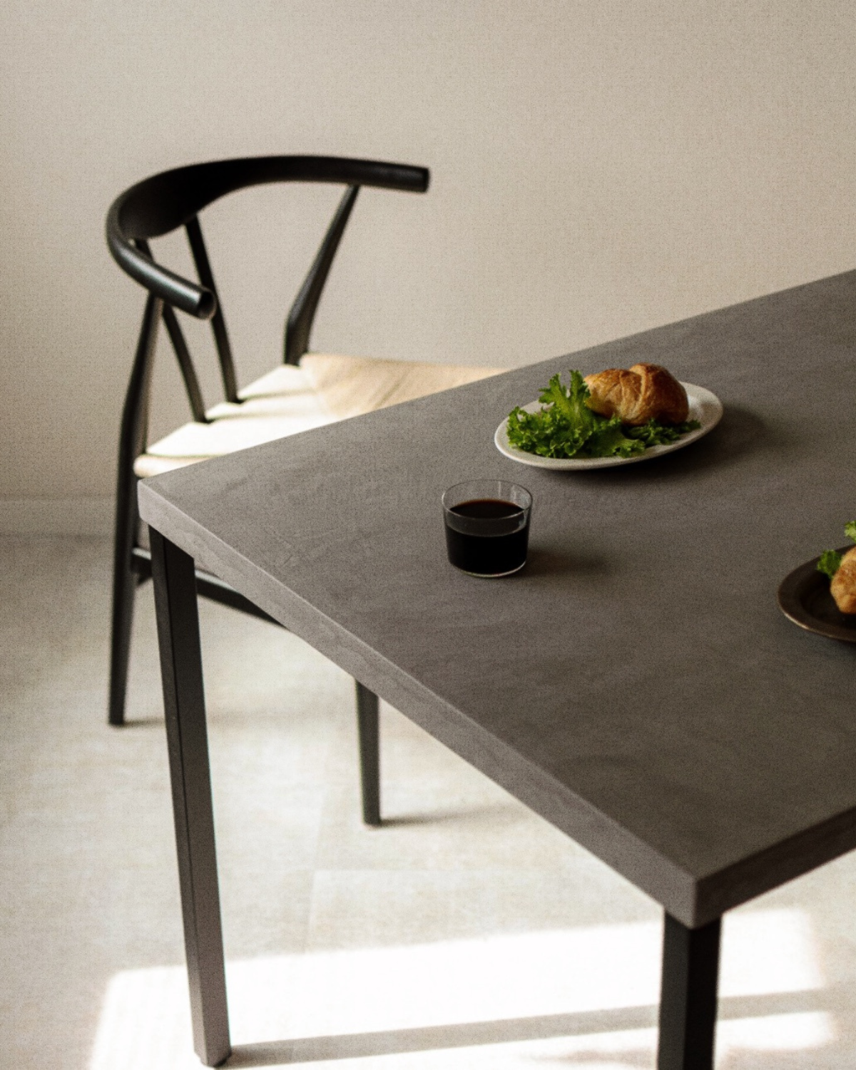 Concrete Straight Table