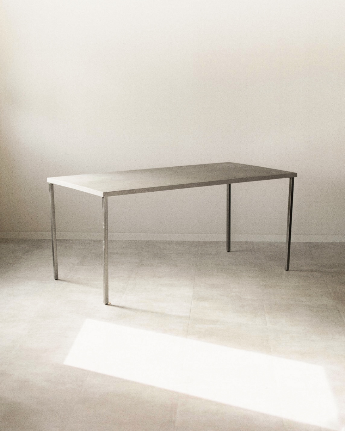 Concrete Straight Table